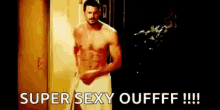 Eric Dane After Shower GIF - Eric Dane After Shower Super Sexy GIFs