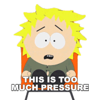 This Is Too Much Pressure Tweek Tweak Sticker - This Is Too Much Pressure Tweek Tweak South Park Stickers