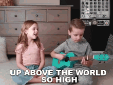 Up Above The World So High Claire Crosby GIF - Up Above The World So High Claire Crosby Carson Crosby GIFs