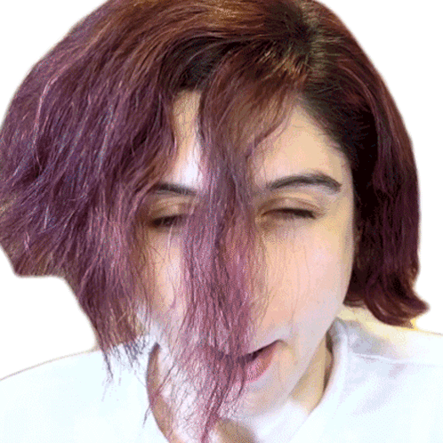 Blowing Up Hair Scherezade Shroff Sticker - Blowing Up Hair Scherezade Shroff Playing With Hair Stickers