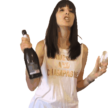 Pouring Champange Pouring Champagne Sticker - Pouring Champange Pouring Champagne Champagne Stickers