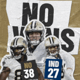 Indianapolis Colts (27) Vs. New Orleans Saints (38) Post Game GIF - Nfl National Football League Football League GIFs