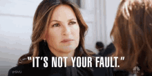 its not your faul then whose is it not your fault feeling guilty crying lieutenant olivia benson
