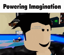 Roblox Powering Imagination GIF - Roblox Powering Imagination Workout GIFs