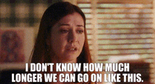 American Reunion Michelle Flaherty GIF - American Reunion Michelle Flaherty I Dont Know How Much Longer We Can Go On Like This GIFs