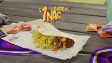 Taco Bell Loaded Nacho Taco GIF - Taco Bell Loaded Nacho Taco Fast Food GIFs