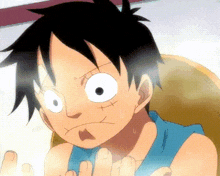 Luffy Confused GIF