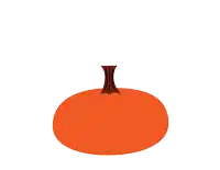 a pumpkin that says hello on it