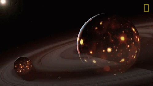Planets In The Universe Planets In Space GIF - Planets In The Universe  Planets In Space Glowing Planets - Discover & Share GIFs