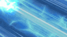 a blue background with a few white lines on it