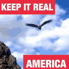 keep it real america eagle