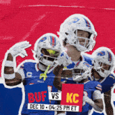 Kansas City Chiefs Vs. Buffalo Bills Pre Game GIF