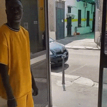 Khaby Out GIF - Khaby Out Door GIFs
