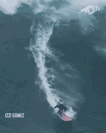 Surfing Red Bull GIF