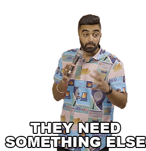 They Need Something Else Rahul Dua Sticker - They Need Something Else Rahul Dua They Have Other Needs Stickers
