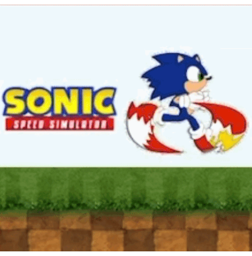 Sonic The Hedgehog Sonic Speed Simulator Sticker - Sonic The Hedgehog Sonic Speed Simulator Stickers