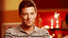 Glee Half Smile GIF - Half Smile Glee GIFs
