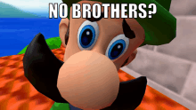 No Brothers Luigi GIF - No Brothers Brothers Luigi GIFs