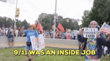 9/11 Was An Inside Job GIF - 911was Inside Job Rally Protest GIFs