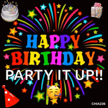 Happy Birthday Celebrate GIF - Happy Birthday Celebrate Your Party GIFs
