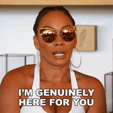 I'M Genuinely Here For You Evelyn Lozada GIF - I'M Genuinely Here For You Evelyn Lozada Basketball Wives GIFs
