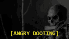 Angry Doot GIF - Angry Doot Skeleton GIFs