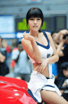edecan racing girl motor model model korean