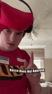 Roccodoesnotapprove Rocco GIF - Roccodoesnotapprove Rocco GIFs