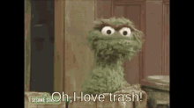 Trash Oscar GIF - Trash Oscar Sesame Street GIFs