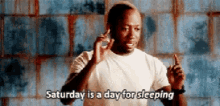 Saturdays Are For Sleeping Dayoff GIF