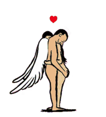downsign fallen angel angel love hug
