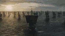 Game Of Thrones Boat GIF - Game Of Thrones Boat Sail GIFs