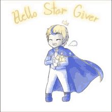 Star Giver Aoi GIF - Star Giver Aoi Stars GIFs