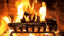 Fire Place GIF - Fire Place Flames GIFs
