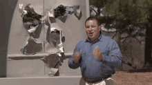 Look At This Damage GIF - Boat Flex Tape GIFs