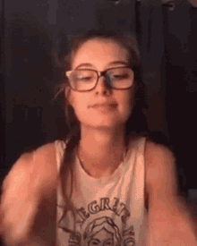 Glasses Funny GIF - Glasses Funny Mary GIFs