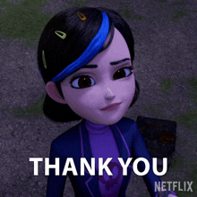 Thank You Claire Nuñez GIF - Thank You Claire Nuñez Trollhunters Tales Of Arcadia GIFs