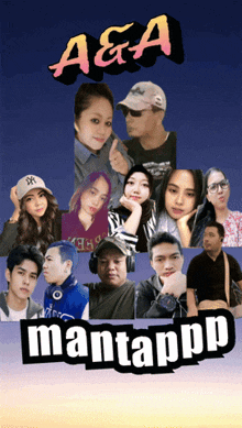 a poster that says a & a mantaspp