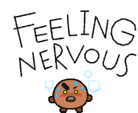 Bt21 Feeling Nervous Sticker - Bt21 Feeling Nervous Shooky Stickers