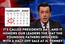 Presidents Day GIF - Colbert Presidentsday GIFs