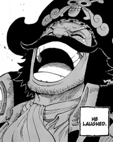 One Piece Gol D Roger GIF - One Piece Gol D Roger Laughed GIFs