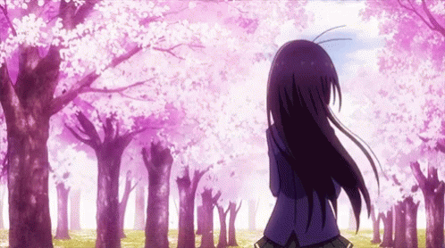 Anime Distant GIF - Anime Distant Sakura - Discover & Share GIFs