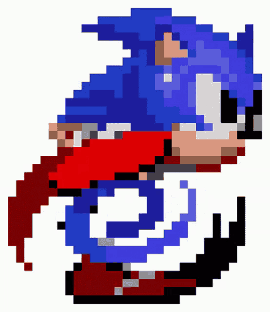 Super Sonic Sprite Gif, HD Png Download, png download, transparent png  image