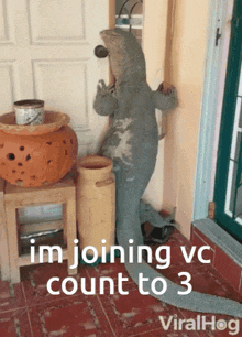 Im Joining Vc Lizard Im Joining Vc Count To 3 GIF - Im Joining Vc Lizard Im Joining Vc Count To 3 Joining Vc Count To Three GIFs
