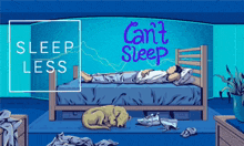 I Can'T Sleep GIF - I Can'T Sleep GIFs