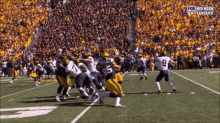 a football game is being broadcast on fox on saturday