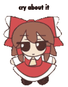 reimu fumo cry about it