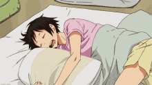 yamaguchi tadashi haikyuu anime sleeping sleepy