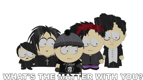 Whats The Matter With You Stan Marsh Sticker - Whats The Matter With You Stan Marsh Henrietta Stickers