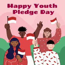 Happy Youth Pledge Day Selamat Hari Sumpah Pemuda GIF